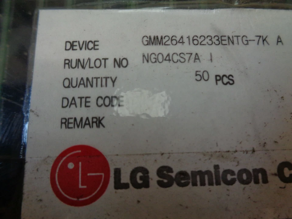 16Mx64 bits GMM26416233ENTG-7K CNTG-10K 32MB PC100U 100MHz DIMM 168-pin x2pcs - Image 4 of 4