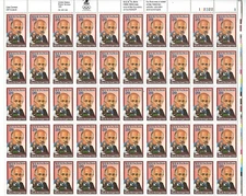 Scott #2617.... 29 Cent   W.E.B. DuBois....Sheet of 50