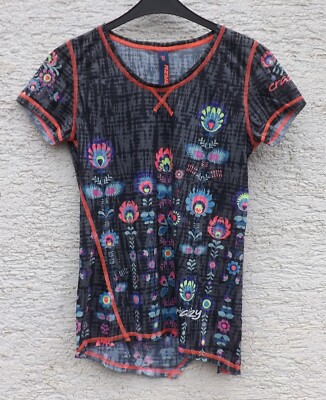 Crazy Idea Aloha T shirt women ultralight shirt for women mountain flower