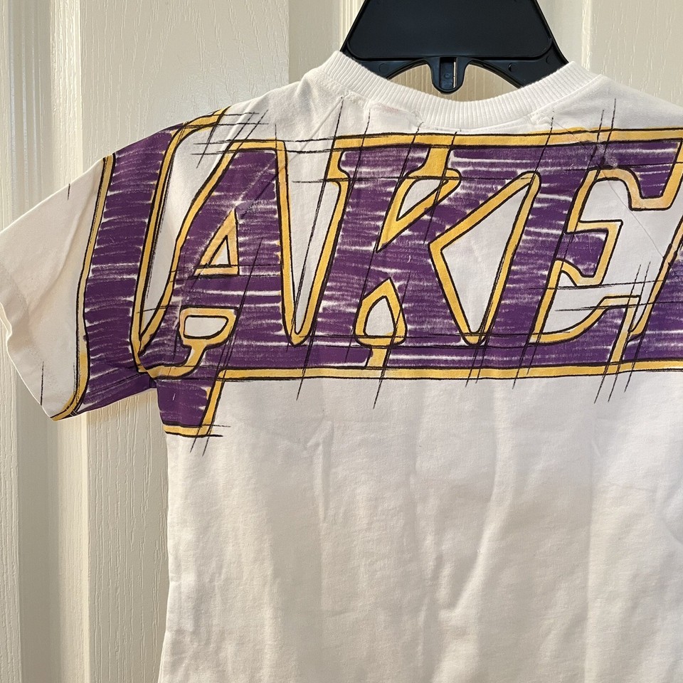 Zara Kids LA Los Angeles Lakers Back Spell Out TShirt Top Tee Size 34 years eBay