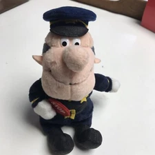 Stuffins  Plush Frosty the Snowman Traffic Cop Police Officer Toy 1999  