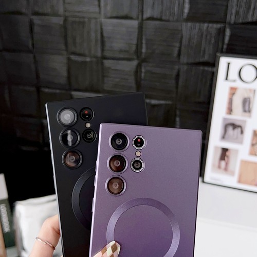 Funda de silicona suave Mag-Safe a prueba de golpes para Samsung S24 S25 Ultra S25+ S24 S23 FE - Imagen 5 de 23
