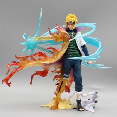 Naruto - Namikaze Minato Figur Anime Modell Actionfigur PVC Sammler 28cm Hokage
