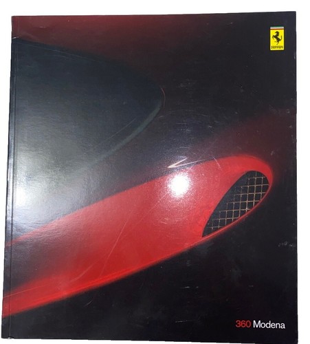 Ferrari 360 Modena Sales Brochure 1999-2005