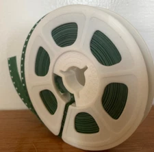 Super-8 Movie Film Leader Protect-A-Print 50 ft reel Green Color - NEW OLD STOCK