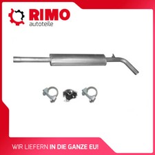 Renault Megane II 2.0 (2002-2010) Mittelschalldämpfer Auspuff Mit Montagesatz