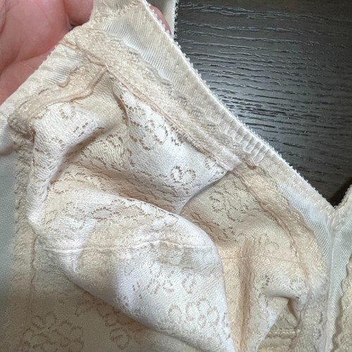 Playtex 18 Hour No Wire Bra 42B Unlined Soft Cup Adjustable Strap Nude Tan - Picture 6 of 15