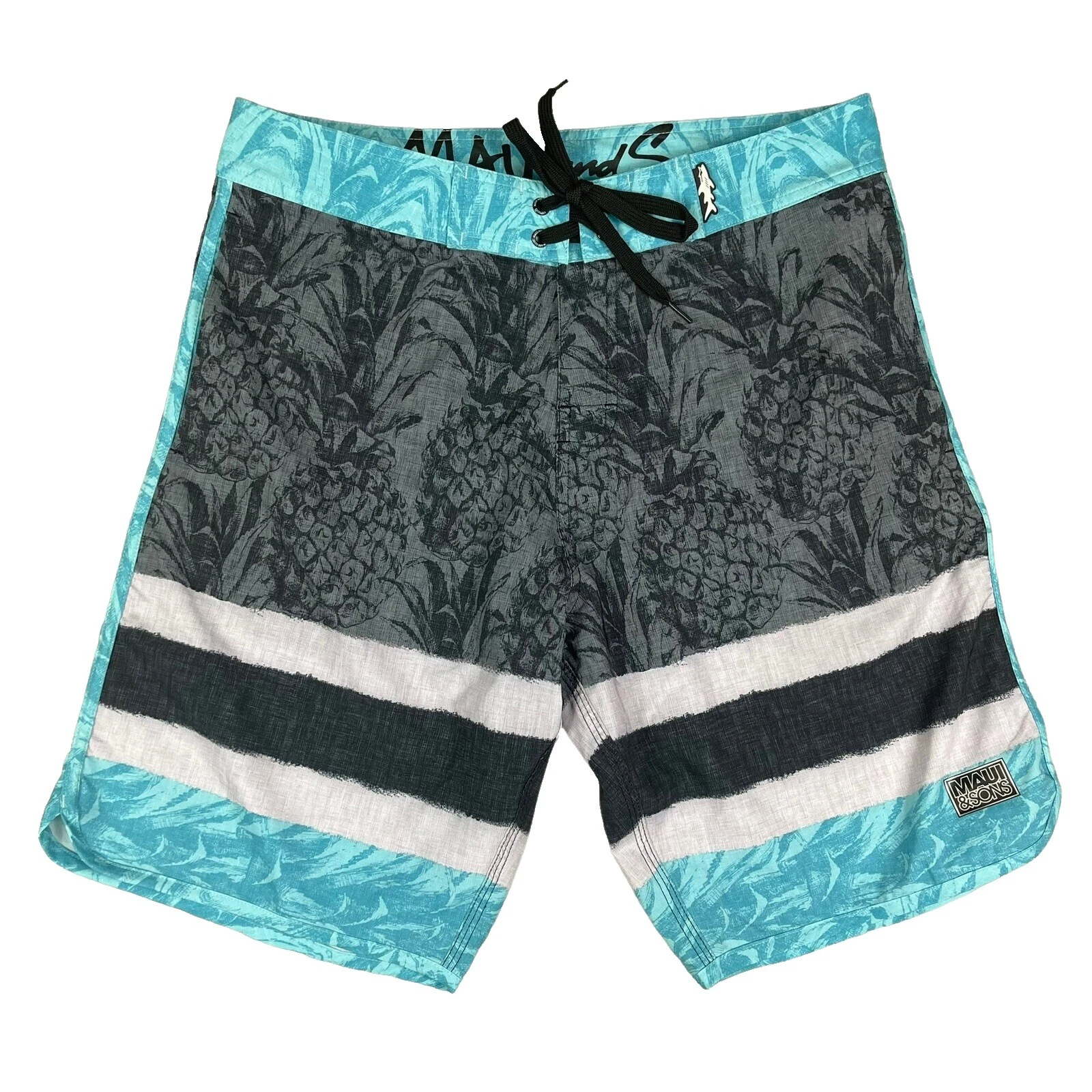 Polyester Regular 34 Size Maui and Sons Shorts for Men