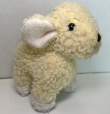 8" VINTAGE EDEN BABY CREME Cream Poodle LAMB SHEEP STUFFED ANIMAL PLUSH LOVEY