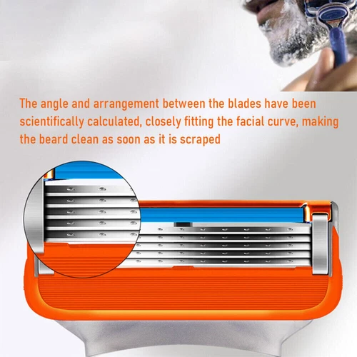 Cartuchos de cuchillas de afeitar Gillette Fusion 5 Power 16x 32x nuevos actualización sellados - Imagen 5 de 17