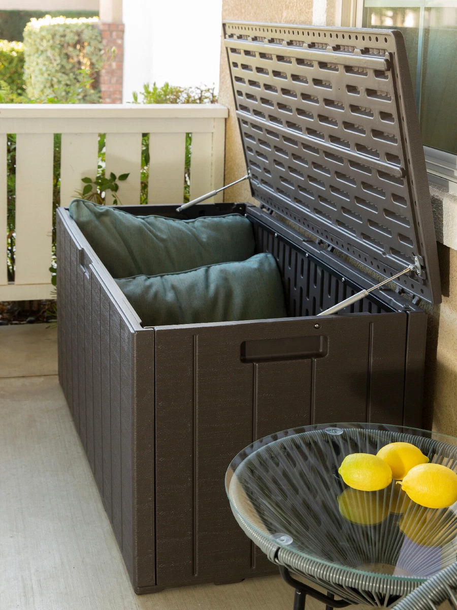Barton wicker online storage bench