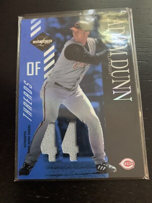 2003 Leaf limited threads #73 Adam Dunn /44