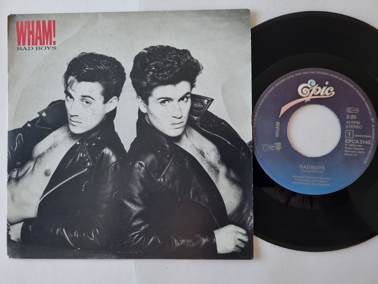 Wham!/ George Michael - Bad boys 7'' Vinyl Holland