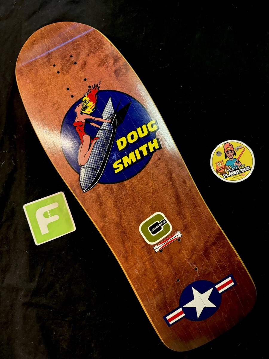RARE VINTAGE Doug Smith G & S Skateboard Deck 1989 1990 RARE VINTAGE Doug Smith G & S Skateboard Deck 1989 1990