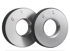 1set G1/4-19 Pipe thread ring gauge BSPP External Straight thread Measuring gage