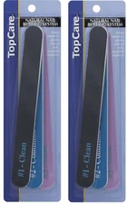2 PACK - TopCare Beauty Natural Nail Buffing System, 3 Buffers 