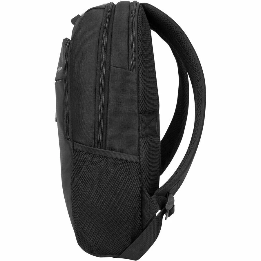 Targus TSB968GL 15" Intellect Notebook Backpack Carrying Case Shld Strap TAA BLK - Image 4 of 4