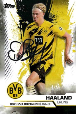 Topps BVB Borussia Dortmund Team Set 20/21 XL Karte Nr. 29 Erling Haaland