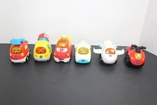 6 Different VTech Vehicles -- No Batteries, All Untested