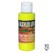 FASKOLOR 40101 FLUORESCENT YELLOW Airbrush Paint RC Body Car Truck - PARMA
