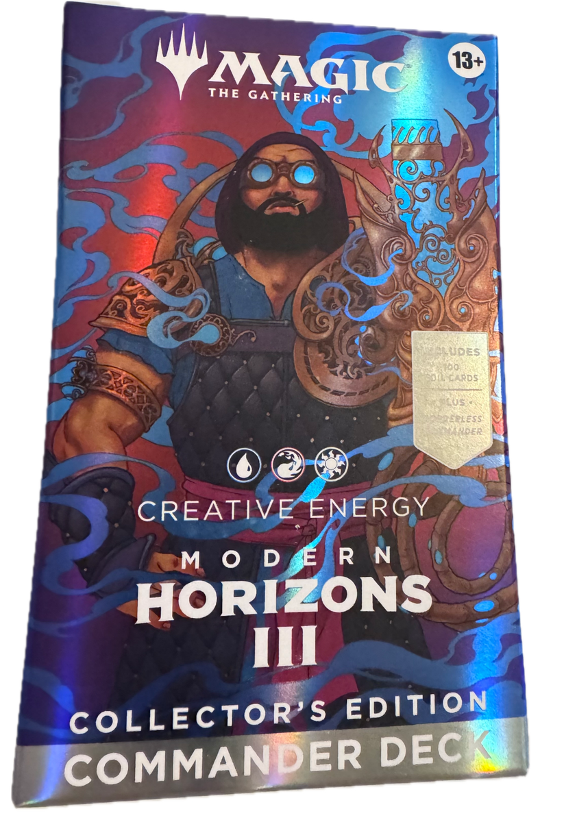 Modern Horizons 3 Commander Collector Edition Foil Creative Energy MTG New  Torn | eBay