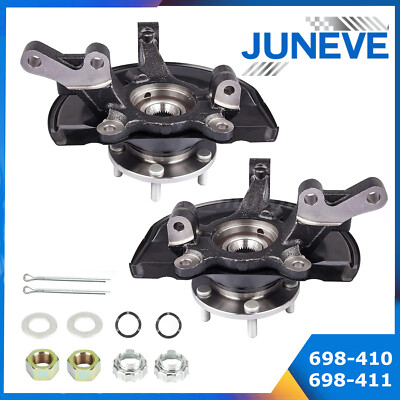 Front Steering Knuckle + Wheel Hub Bearings for JEEP COMPASS PATRIOT 2007-2017
