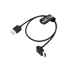 8K 2.1 HDMI Cable High Speed Straight to Down Angle HDMI for Atomos Ninja V