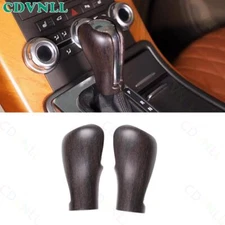 For Range Rover Sport 2006-2013 Wood Grain Central Console Gear Shift Knob Cover