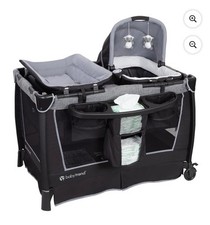 Baby Trend Simply Smart Nursery Center Playard - Whisper Grey PY75B90A 