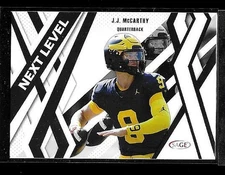 2024 Sage JJ MCCARTHY Black parallel rookie Next Level j.j. # 90