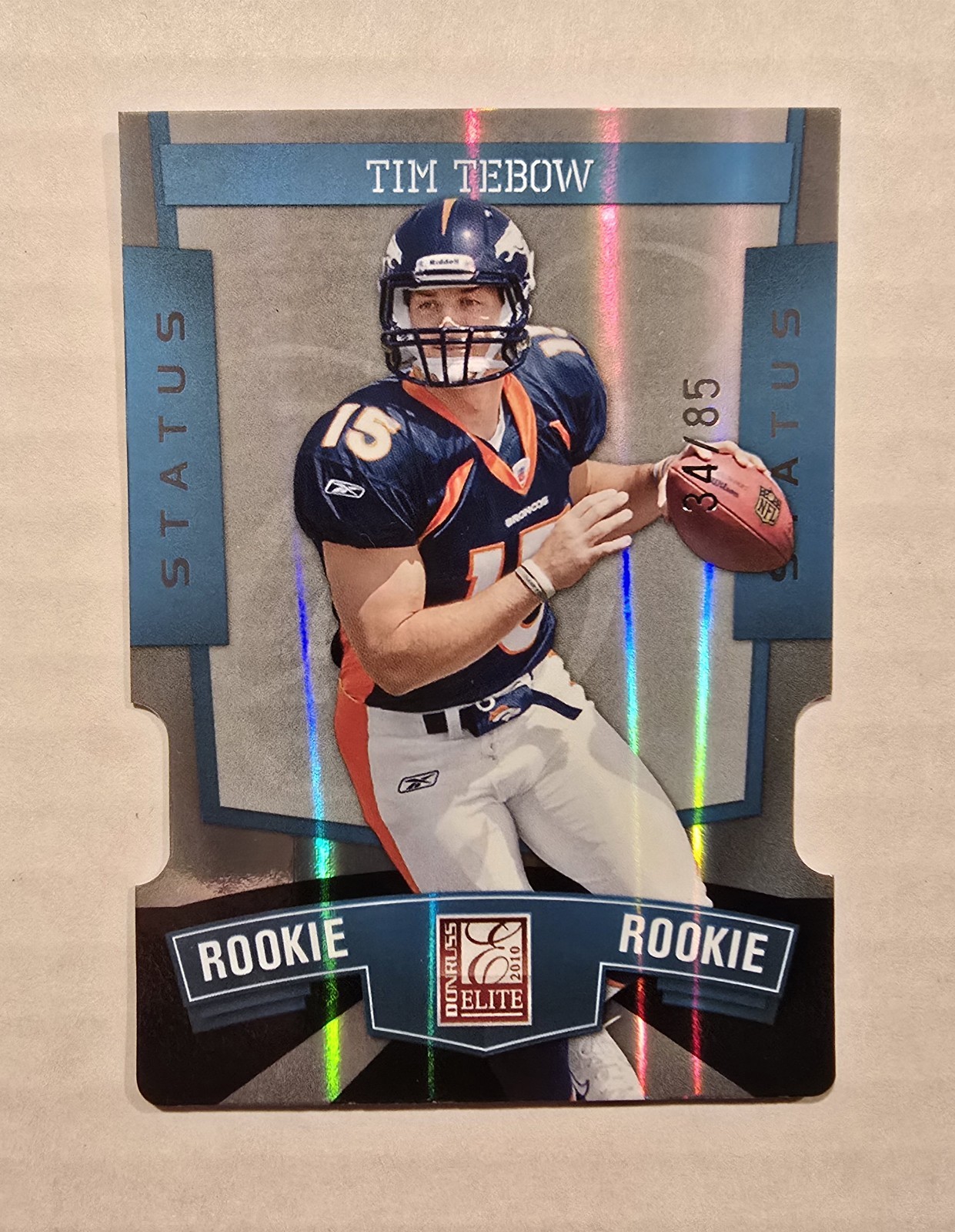 Tim Tebow Donruss Elite #126 Status