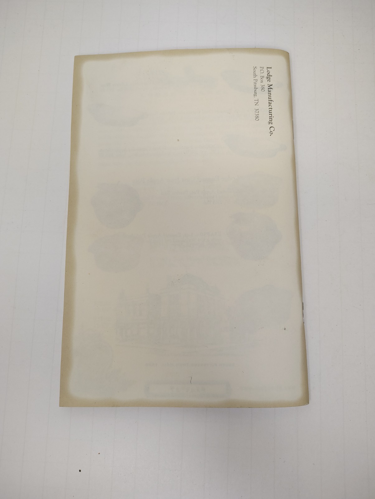 Lodge Cast Iron Manufacturing Co. Catalog No. 9 Kitchenware Campware Accessories
