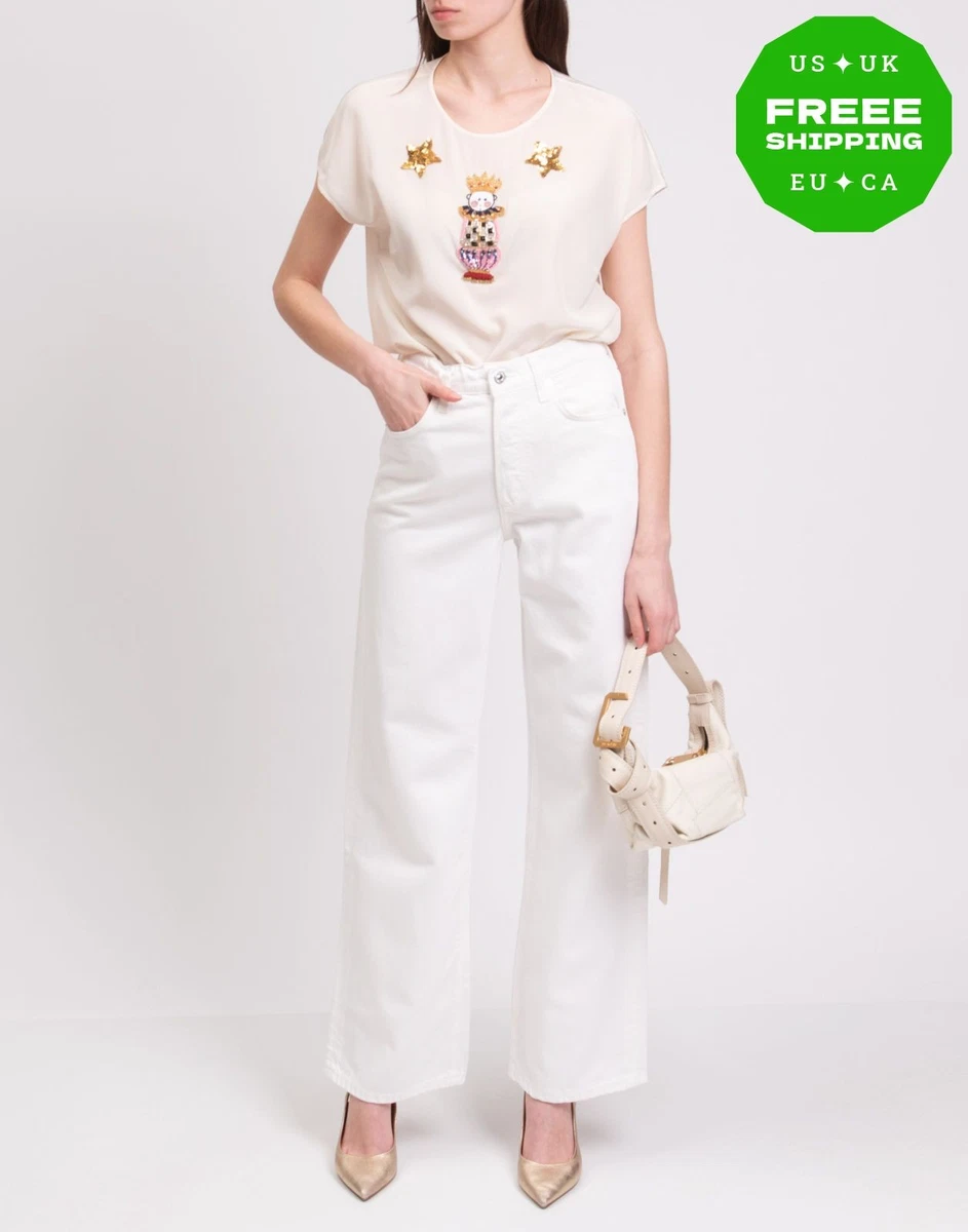 Dolce & Gabbana シルクブラウス　クリーム色 36 Dolce&Gabbana Silk Tops for Women for sale | eBay