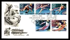 Mayfairstamps US FDC 1992 Florida winter Olympic games in Albertville France art