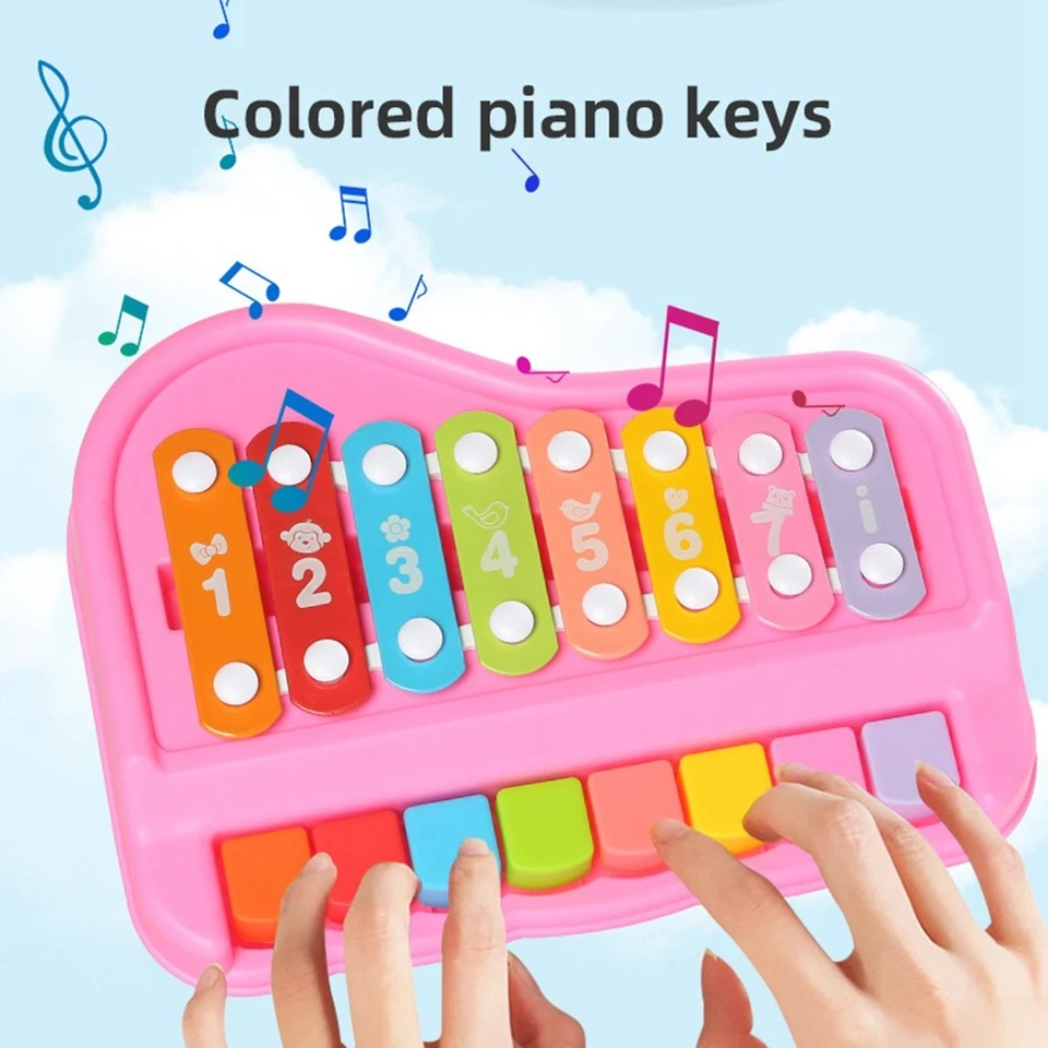 Children'S Piano Toys Eight Tone Hand Percussion Instruments Fun Music7022 - Bild 4 von 4
