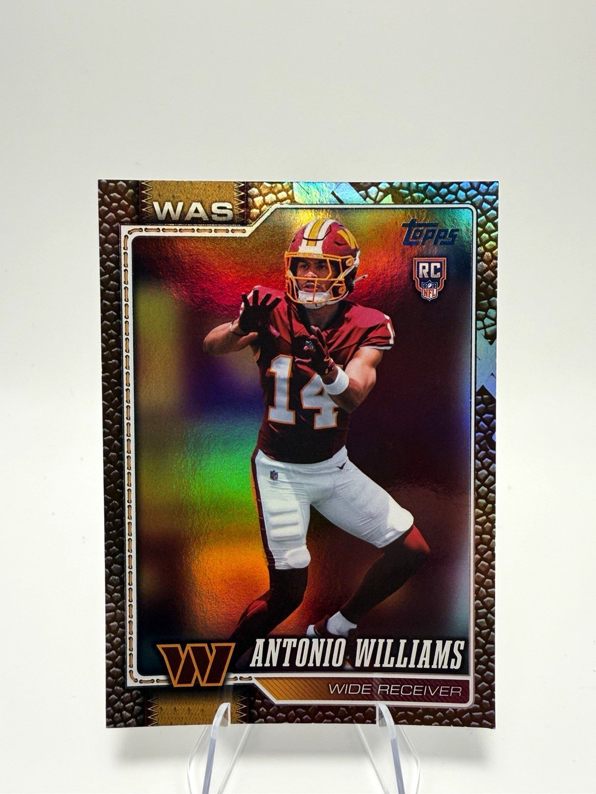 Topps Flagship Antonio Williams Pigskin Foil #328 Rookie Card