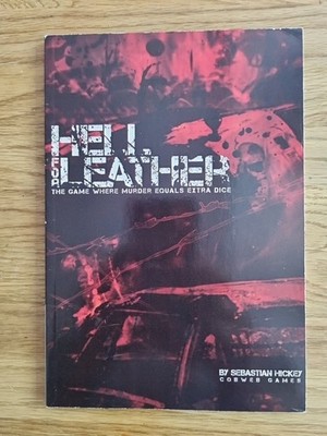 Hell for Leather RPG Softcover - Cobweb Games Tabletop Rollenspiel Regelbuch SC