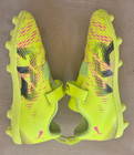 Excellent Condition  Puma Youth Soccer Cleats - Bright Yellow/Pink - Size 3 — photo 3