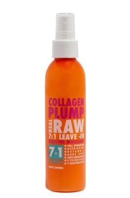Real Raw 7-In-1 Leave-In Collagen Plump Bodyful Moisture 6oz