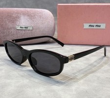 MIU MIU MU11ZSF 16K5S0 Black/Dark Grey 52-15-140 Sunglasses