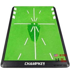 Heavy-Duty Golf Hitting Mat - Swing Path Feedback Golf 13" x 17" Golf Mat