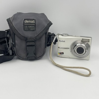 Kodak EasyShare C613 White Silver Digital Camera 3X Zoom 6.2MP - TESTED Works