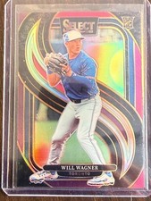 2025 Panini Select #111 Will Wagner Pink and Purple Prizms #/199
