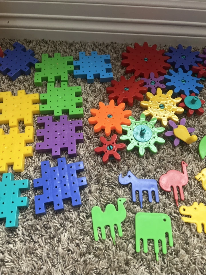 Discovery Toys 1996 Safari Gears, Learning Toy, Preschool 4+, EUC - Image 4 of 4