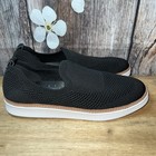 TALBOTS  Black Slip-On  Shoes Women Size 9 1/2 Mesh Flat Easy slip on — photo 4