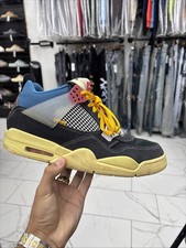 Size 12 - Jordan 4 Retro x Union LA Mid Off Noir  DC9533-001  PREOWNED