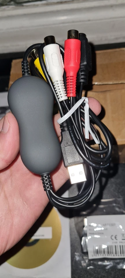 USB Video Capture Adapter VHS to PC Converter + SCART, RCA, Software & Cables - Image 4 of 4