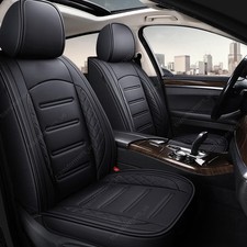 Leather Car Seat Cover For Ford Escape 5 Seats Replacement Protect Full Set