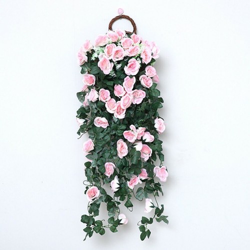 Splendida Vite Fiori di Rosa Finti da Appendere per Decorazione Casa e Giardino - Imagen 7 de 17