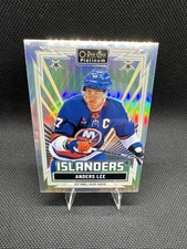 2025-26 O-Pee-Chee Platinum Anders Lee R-32 Retro Rainbow New York Islanders
